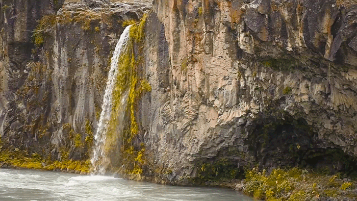 瀑布 自然 风景 流水 山崖