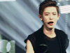 EXO 朴灿烈 劲爆 画圈