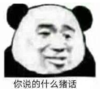暴漫 文字表情包 你说的什么猪话 搞笑 逗 沙雕
