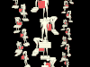 举重 weight lifting 卡通 循环