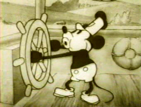 米奇 米老鼠 沃尔特-迪士尼 汽船威利