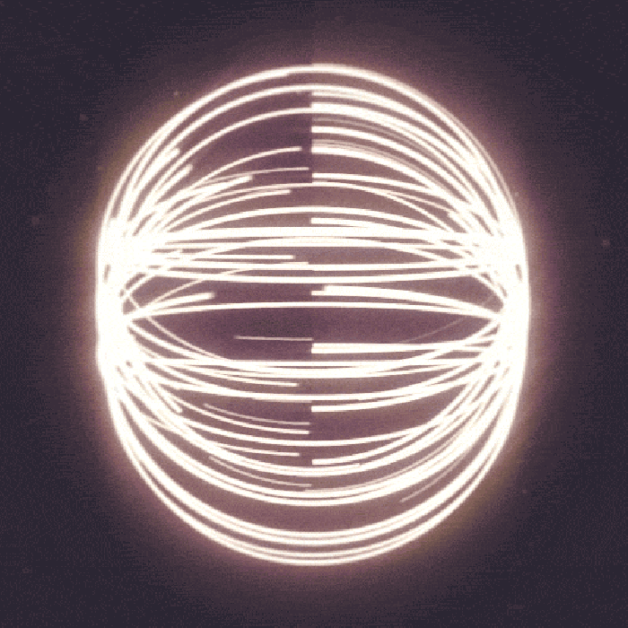 圆圈 转动 循环 发光