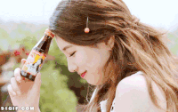 美女 秀智 秀发 妩媚