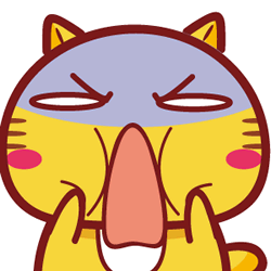 哈咪猫 挤脸 张嘴 鬼脸