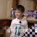 懂我的意思吧 小男孩 搞笑 可爱 淘气