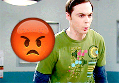 生活大爆炸 Sheldon emoji 怒