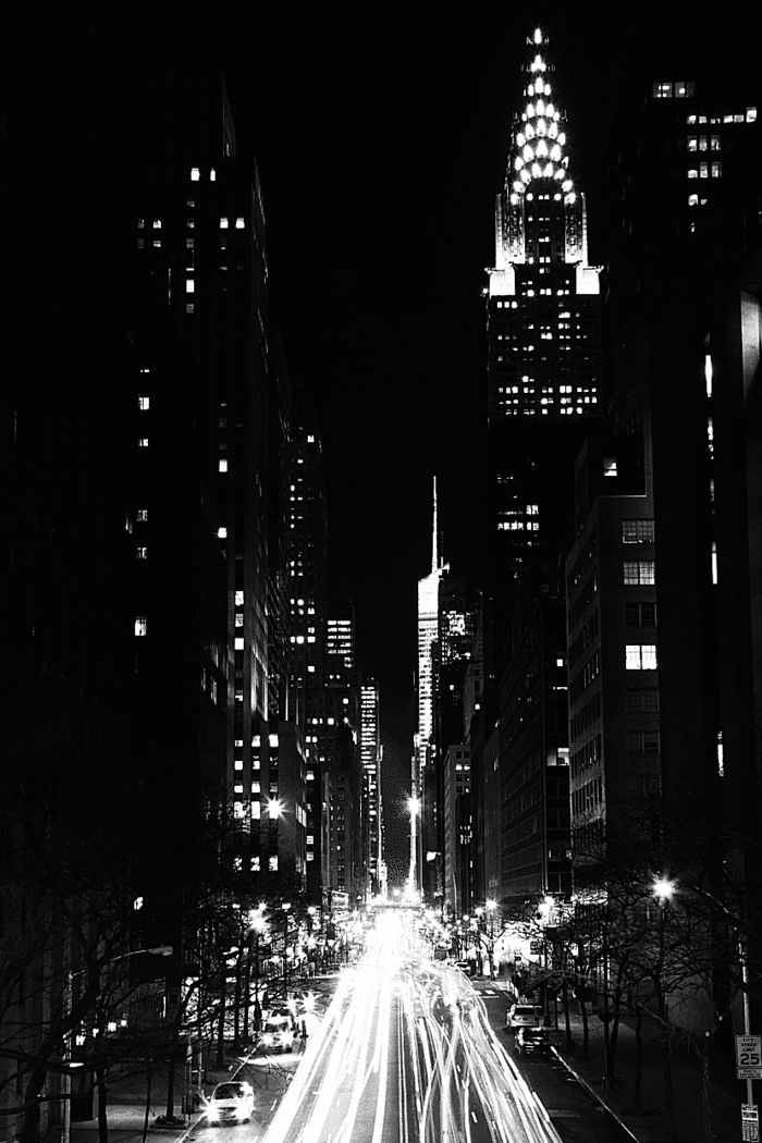 黑夜 城市 灯光 美丽