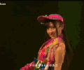 费沁源 美女 开心 跳舞