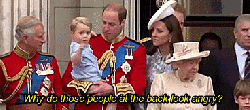乔治王子 乡巴佬 威廉王子 戴安娜王妃 英国女王