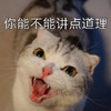 萌宠 喵星人 你能不能讲点道理 讲道理 凶巴巴 咆哮