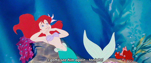 小美人鱼 迪斯尼动画 爱丽儿 可爱