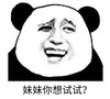 暴漫 文字表情包 妹妹你想试试 搞笑 逗 沙雕