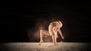 沙子 sand 艺术 体操 美感