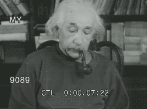 爱因斯坦 抽烟 记录 循环