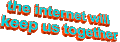 蓝色 橙色 易懂的 GIF animatedtext 艺术字 互联网