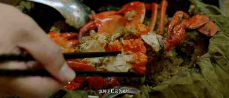 美食 舌尖上的新年 螃蟹 蟹黄