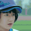 tfboys 帅气 头盔 眼神