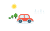 晴天 天气 素材