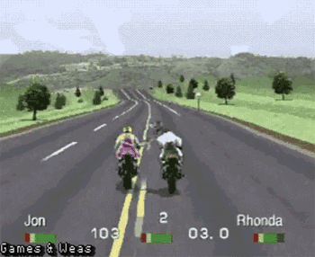 游戏 骑车 互殴 公路