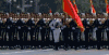 军人 北京 方阵 走正步 阅兵 纪念中国人民抗日战争 世界反法西斯战争胜利70周年 阅兵式 气势恢宏