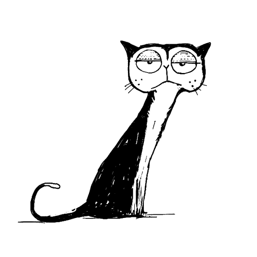 绘画 猫 爱 插图 凯蒂 喵 数字艺术 爱心 情人