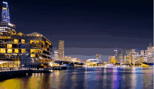 Singapore Singapore2012延时摄影 ZWEIZWEI 城市 夜晚 新加坡 湖泊 灯光