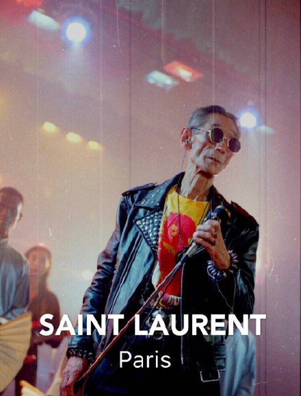 大牌名 恶搞 SAINT LAURENT PARIS 搞怪