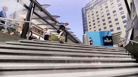 滑板 skateboarding 飞跃 着陆 高手 酷炫 技术
