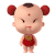 恭喜发财 大胖小子 拜年 喜庆