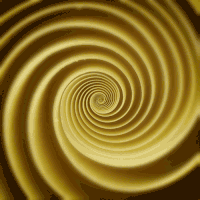 黄色 旋转 特效 催眠