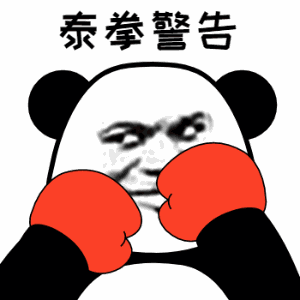 泰拳警告 金馆长 熊猫人 拳击