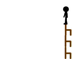 小人 强势 打架 逗逼 动画 简笔画 stick figure