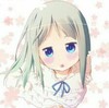 美少女 花朵 仰望 呆萌