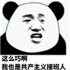 熊猫人 二货 逗比 这么巧啊我也是共产主义接班人
