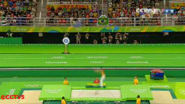 奥运会 里约奥运会 蹦床 男子 中国 精彩瞬间 高磊