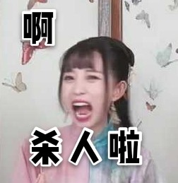 小豆蔻儿 可爱 小姐姐 网红 文字表情包