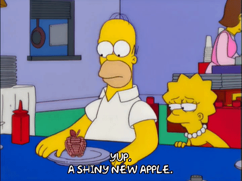 苹果 apple food 卡通