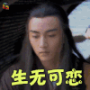 神雕侠侣 陈晓 杨过 生无可恋 伤心 soogif soogif出品