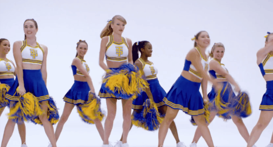 MV Taylor&Swift shake&it&off 啦啦队 搞笑 蠢