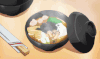 美食 砂锅 筷子 二次元