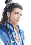 帅男 古风 眨眼 动漫