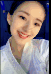大眼睛 美女 说话 拍照