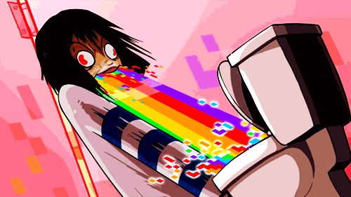呕吐物 彩虹