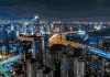 夜景 跑车 兜风