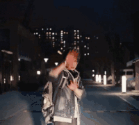 鹿晗 灯光 吃惊 害怕