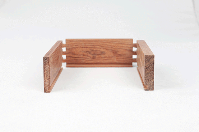 中国 手工 木头 榫卯 结构模型