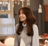 美女 韩国 长发 开心