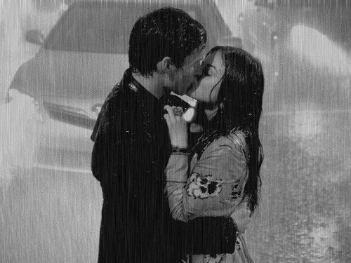 雨人 Rain+Man 浪漫 亲吻