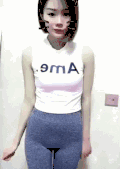 美女 猫耳朵 晃动 短发