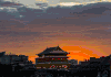古都 西安 古城 天空